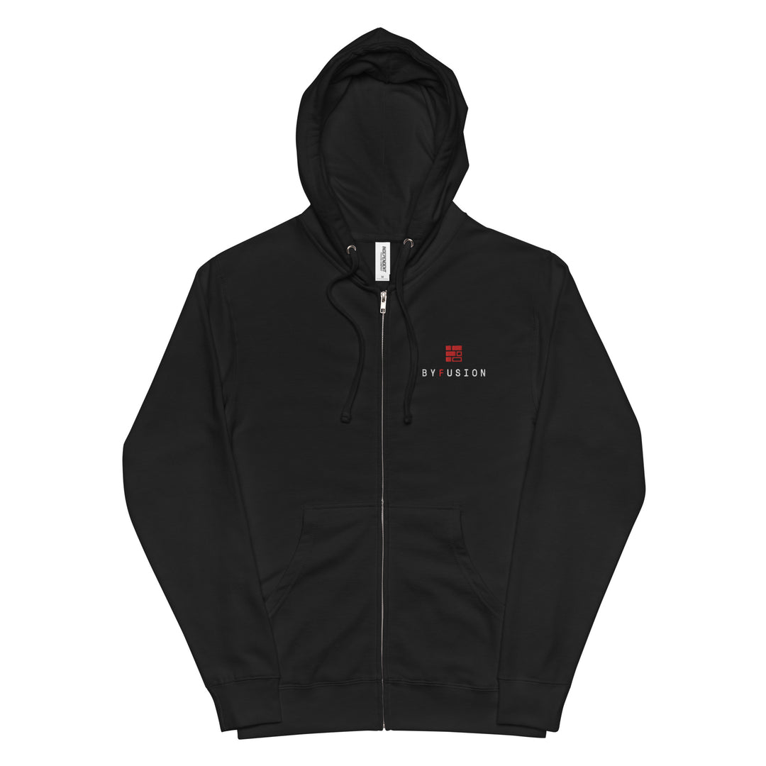 Logo Fleece Zip Hoodie