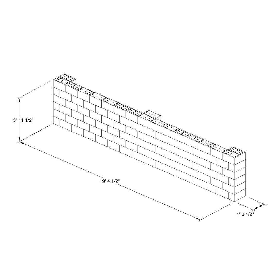 Byblock Project ByBlock Perimeter Wall - ByFusion